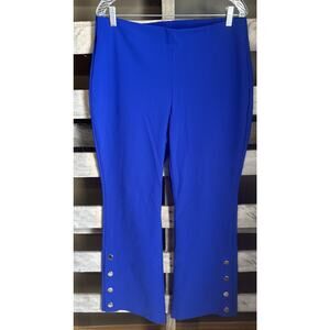 INC International Concepts Blue Pull-on Boot Cut Pants